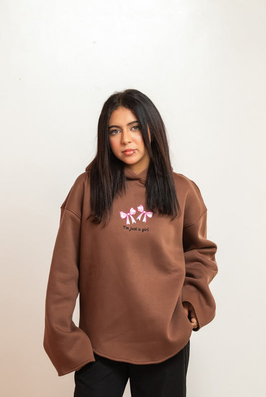 I'm just a girl Hoodie