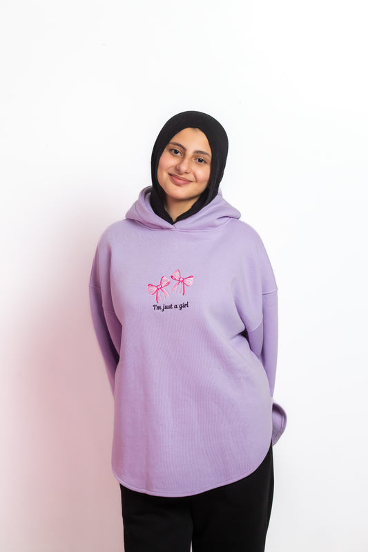 I'm just a girl (lavender)